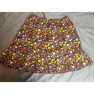 Compañia Fantastica Multi Colored Fruit Skirt